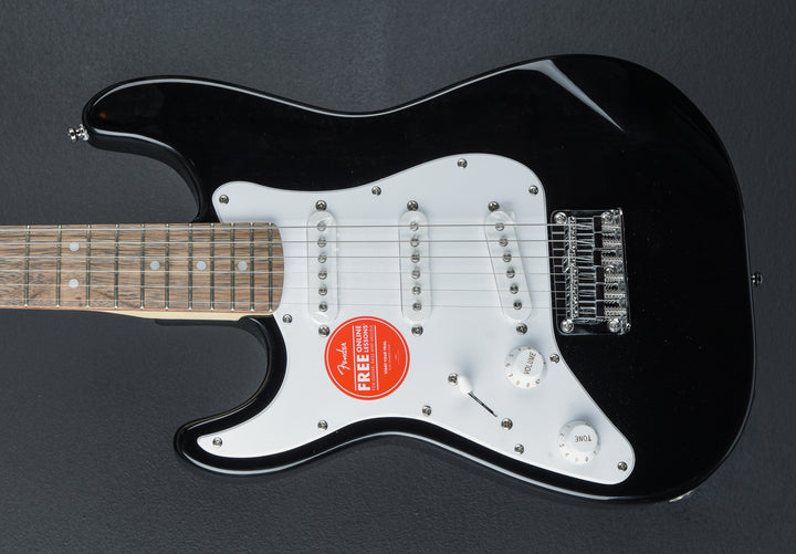 Mini Strat Left Handed - Black