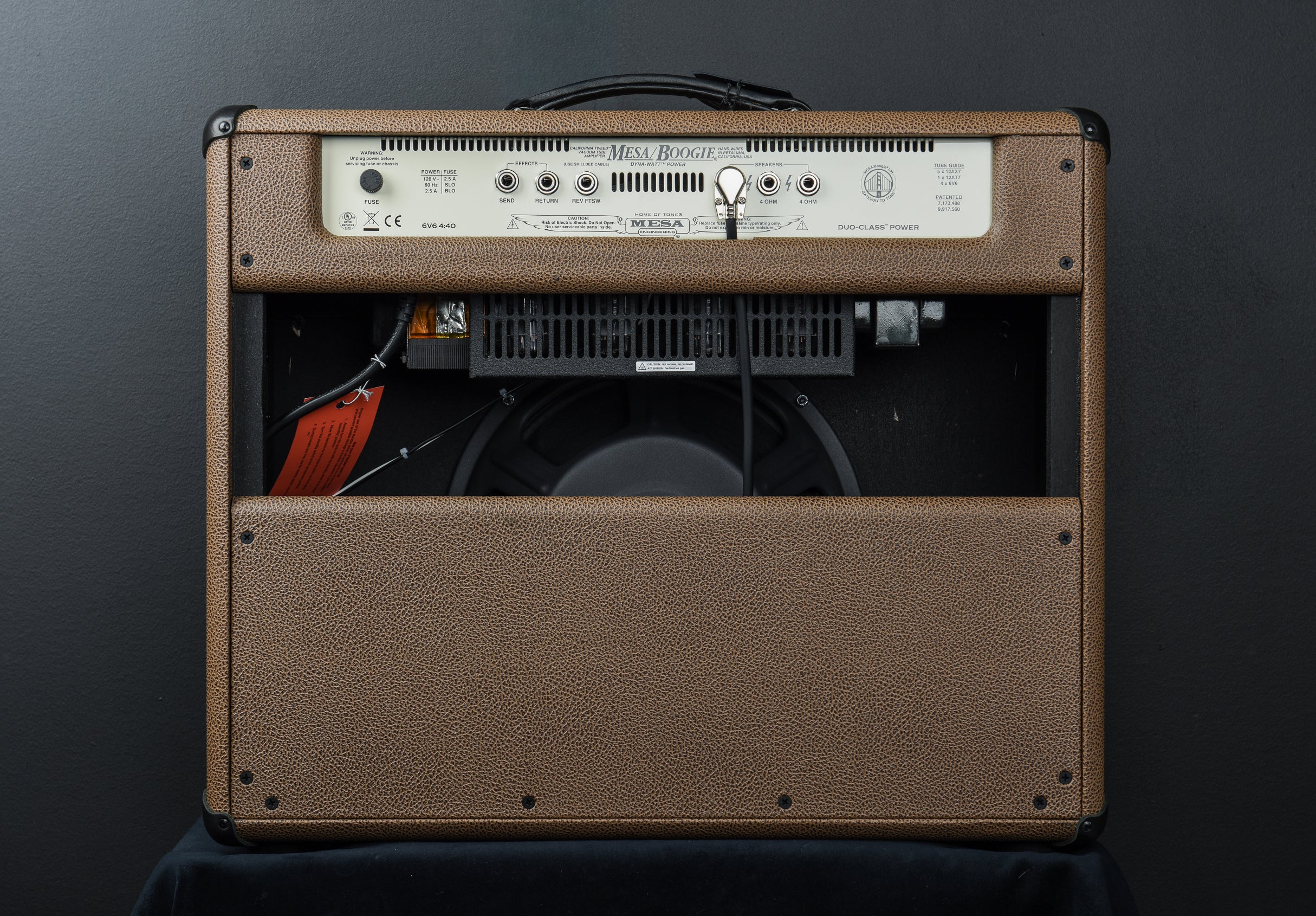 California Tweed 6V6 4:40 1x12 Combo - Cocoa Bronco – Dave's