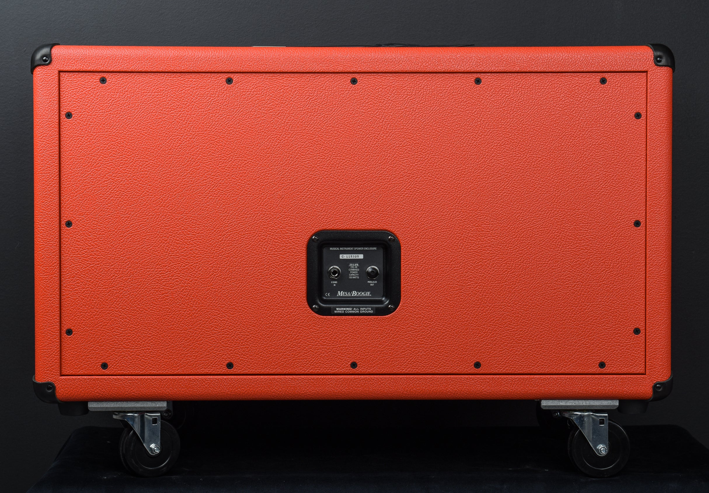 Recto Horizontal 2x12 Cabinet - Red Bronco – Dave's Guitar Shop