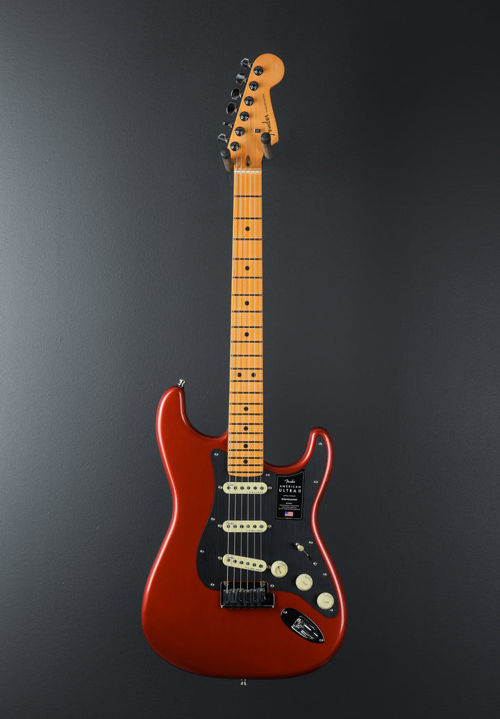 American Ultra II Stratocaster - Sinister Red