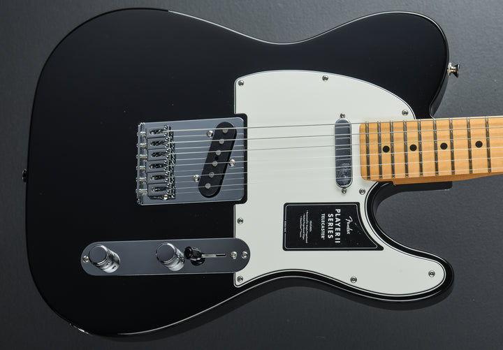 Player II Telecaster - Black w/Maple