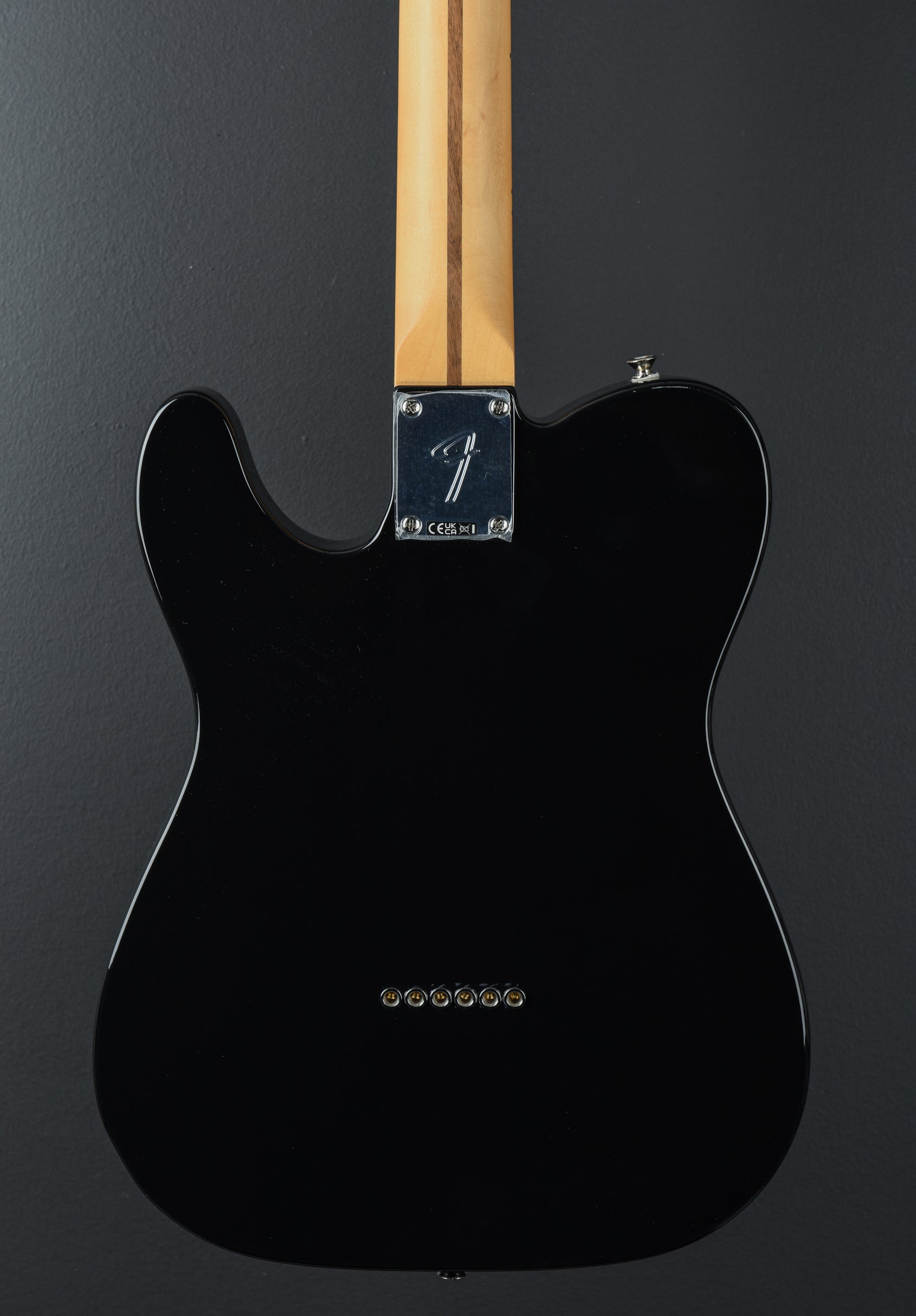 Player II Telecaster - Black w/Maple – Dave's Guitar Shop