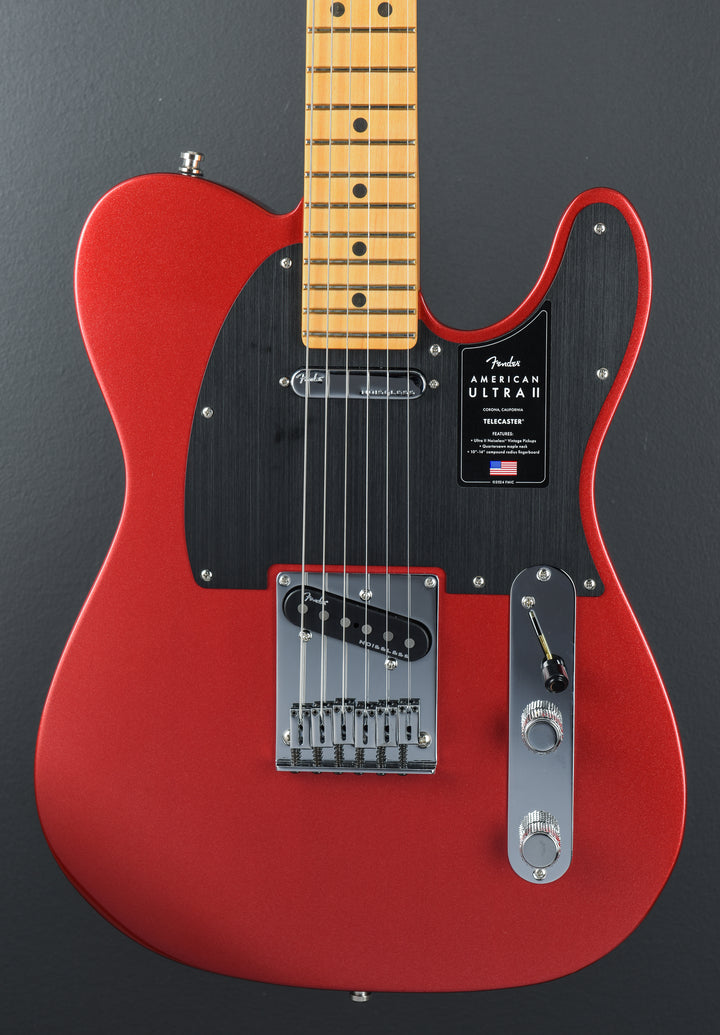 American Ultra II Telecaster - Sinister Red