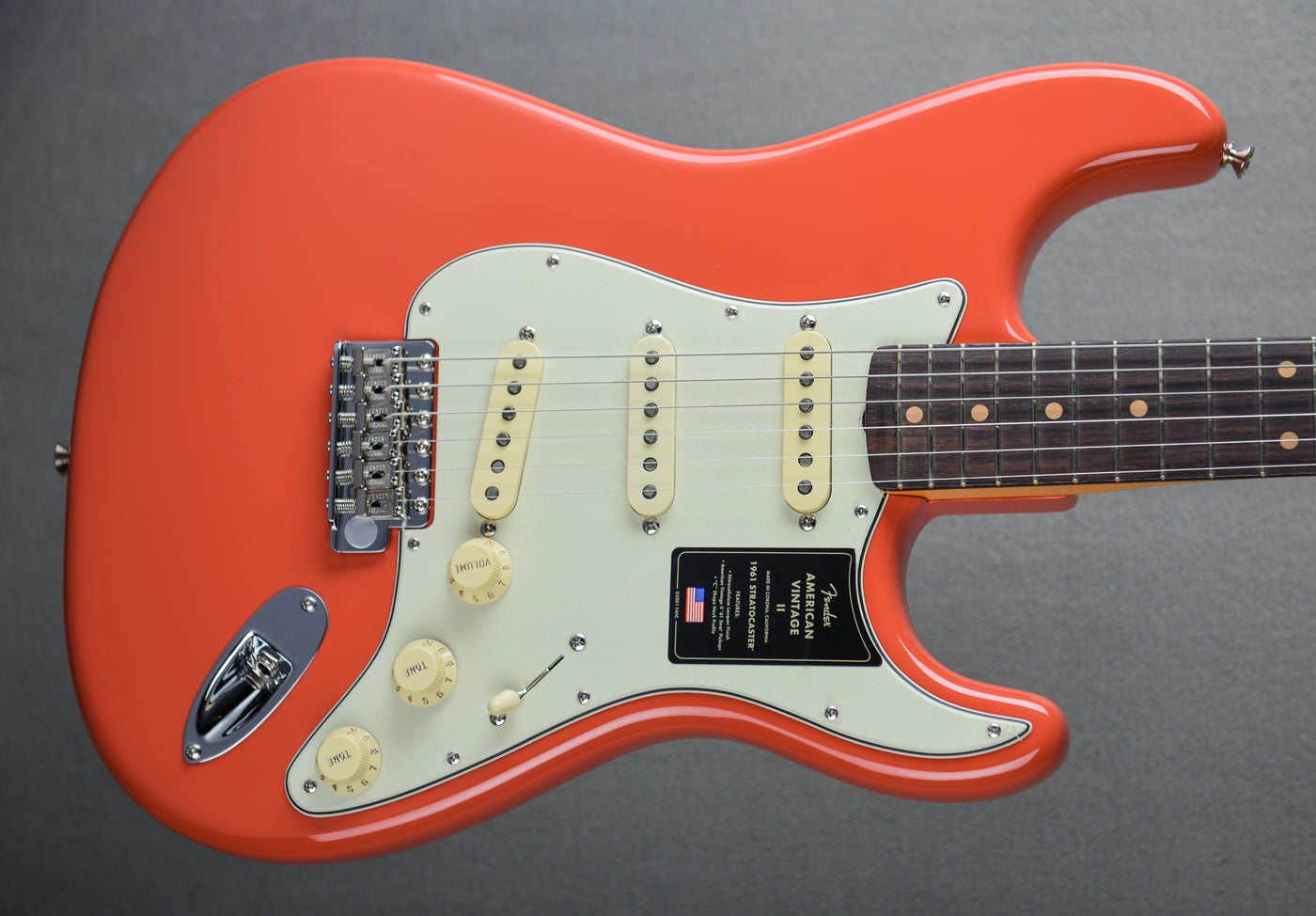 American Vintage II 1961 Stratocaster - Fiesta Red