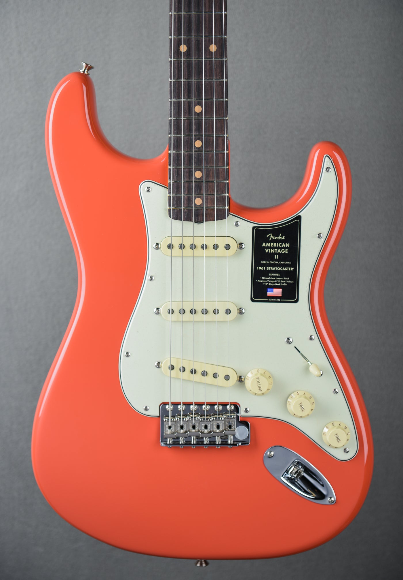 American Vintage II 1961 Stratocaster - Fiesta Red