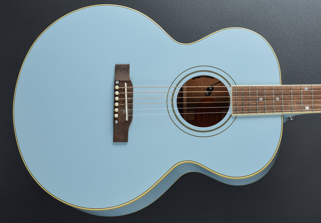 "Inspired by Gibson Custom"  J-180 LS - Frost Blue