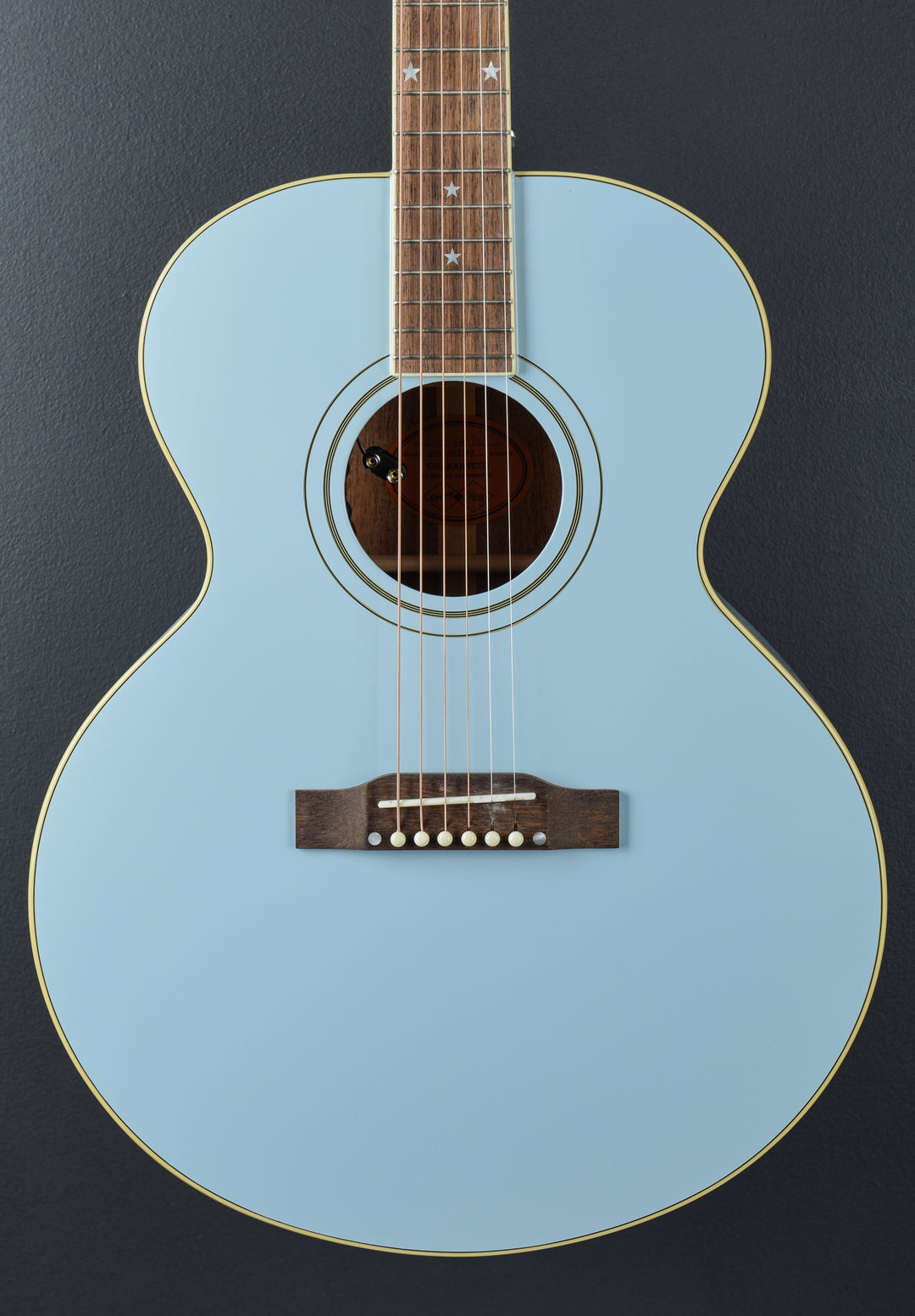 "Inspired by Gibson Custom"  J-180 LS - Frost Blue