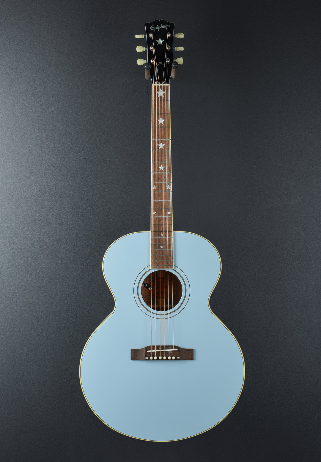 "Inspired by Gibson Custom"  J-180 LS - Frost Blue