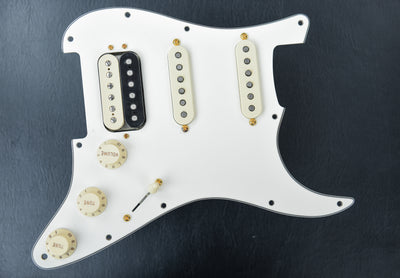 Loaded HSS Strat Pickguard, Recent