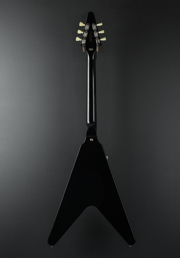 Jimi Hendrix "Love Drops" Flying V Left Handed - Ebony