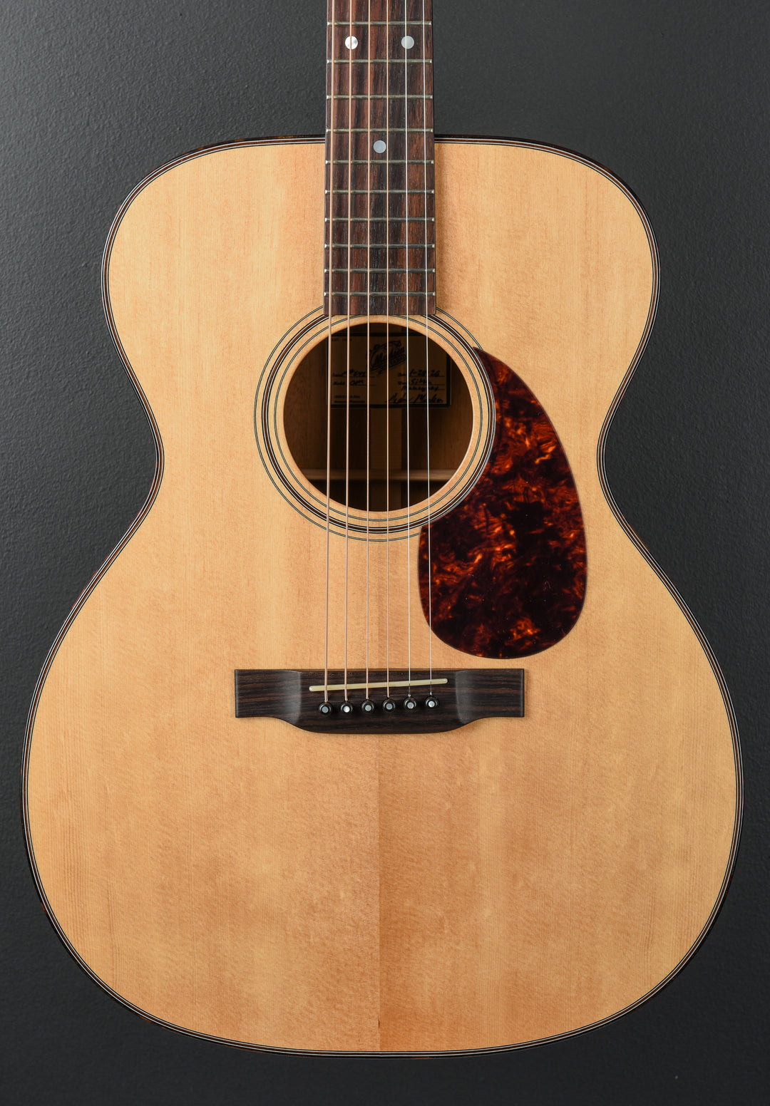Deep Body OM, AA Sitka Spruce/Mahogany