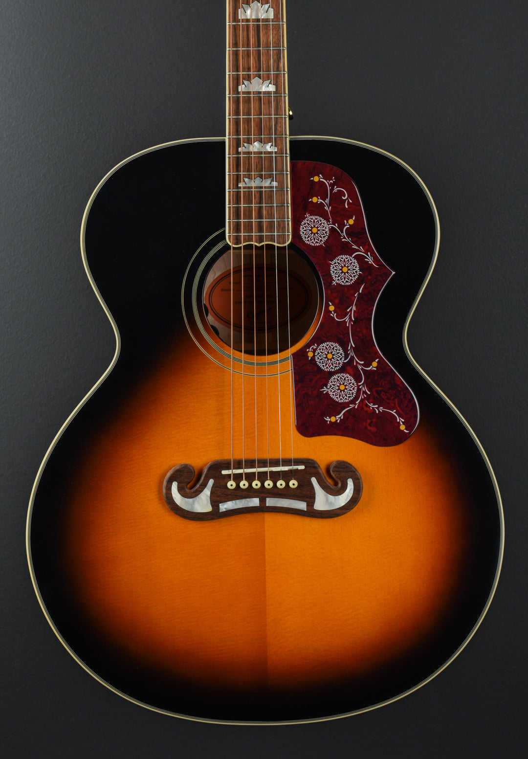 "Inspired by Gibson" J-200 - Aged Gloss Vintage Sunburst