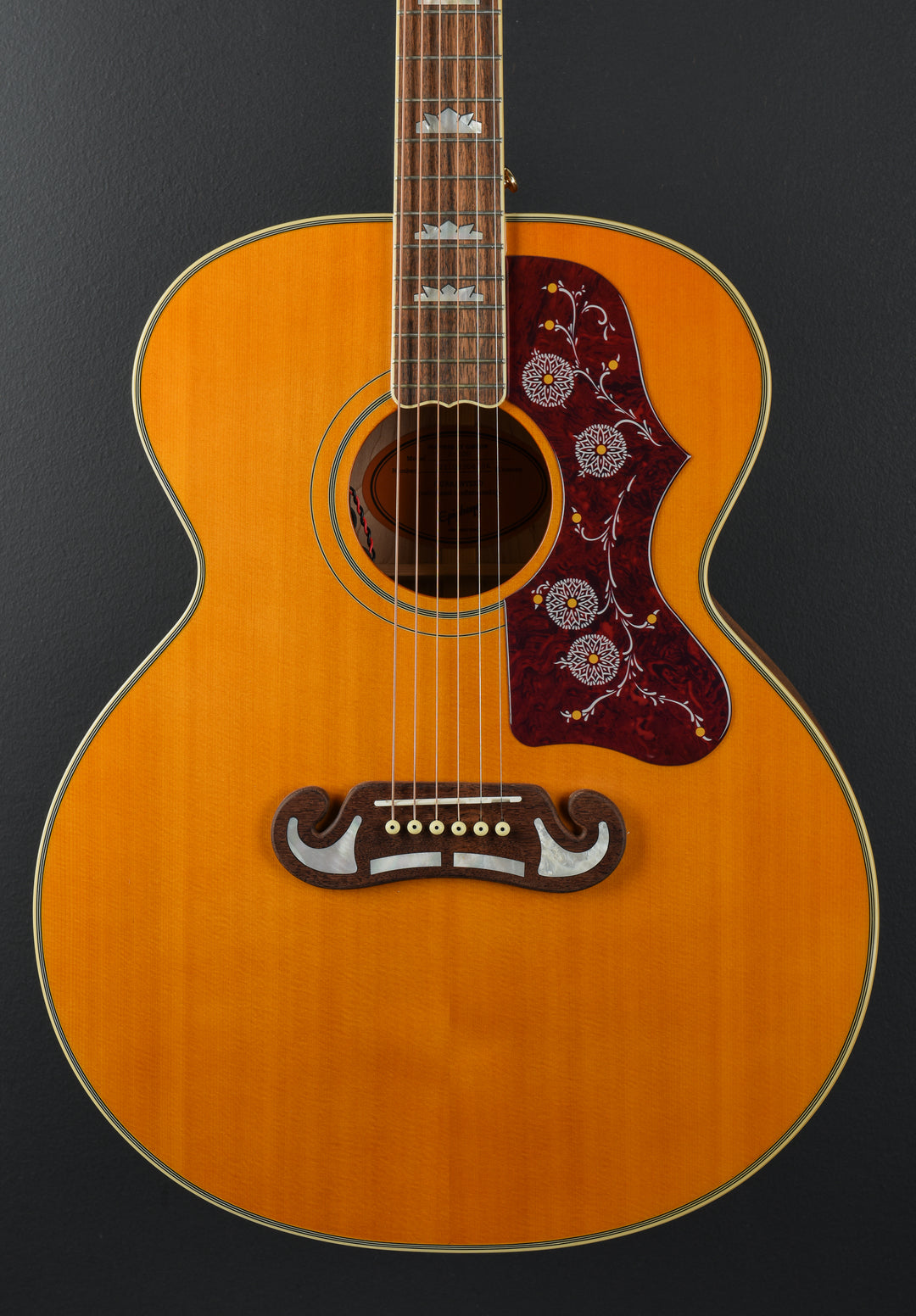 "Inspired by Gibson" J-200 - Aged Gloss Antique Natural