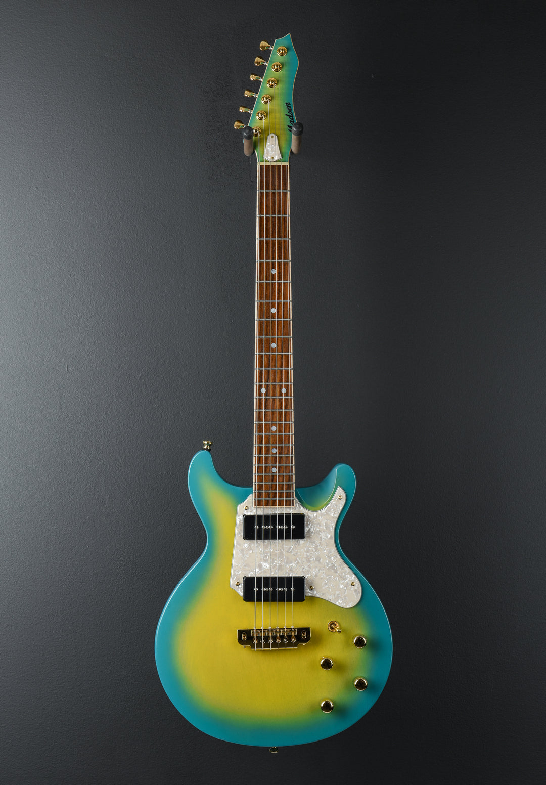 LP DC - Placid Blue/Bus Yellow Burst
