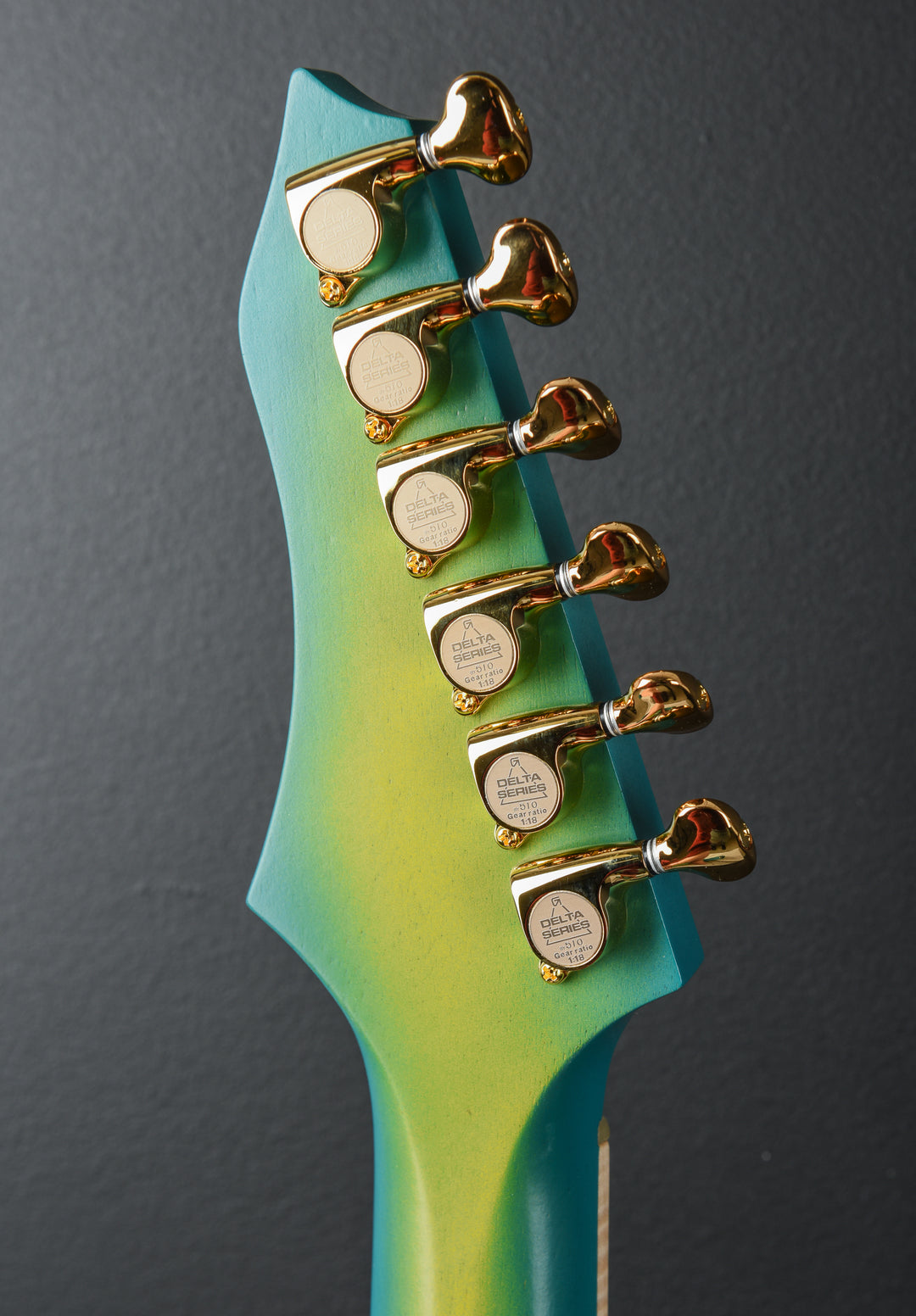 LP DC - Placid Blue/Bus Yellow Burst