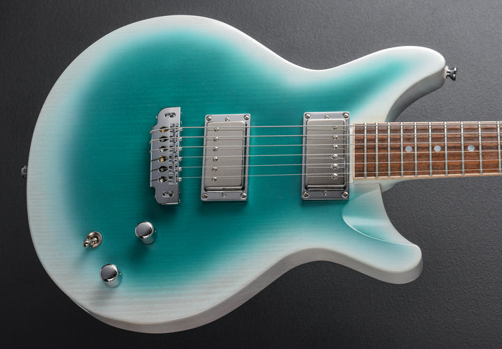 DC - White/Forest Green Burst