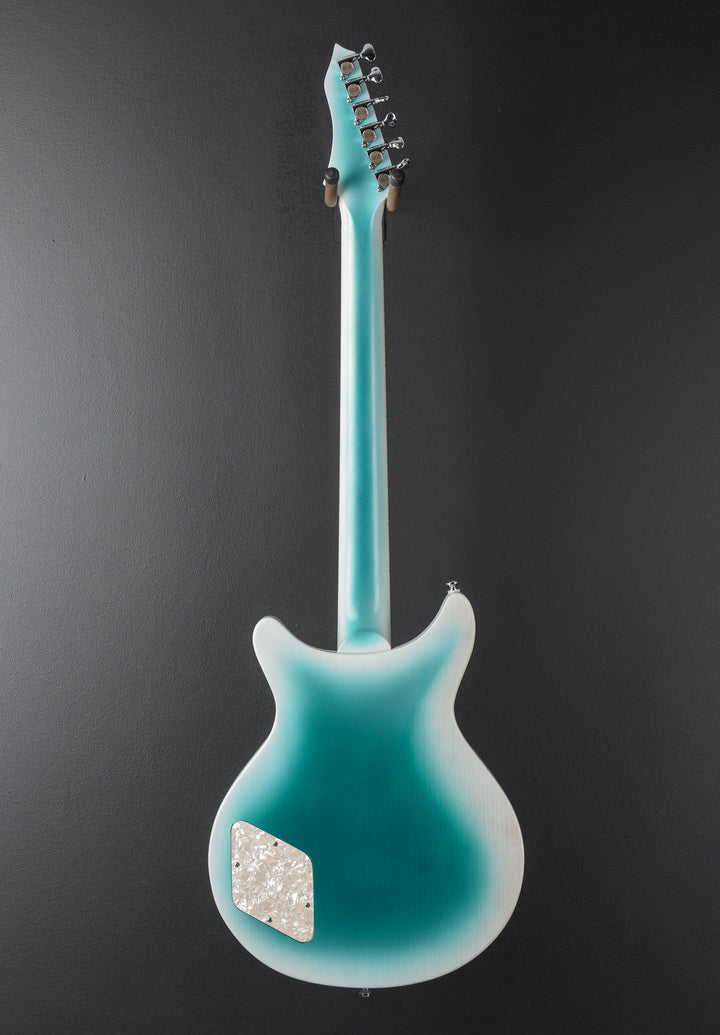 DC - White/Forest Green Burst