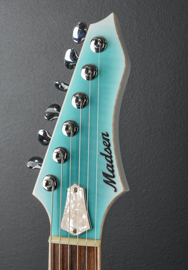 DC - White/Forest Green Burst