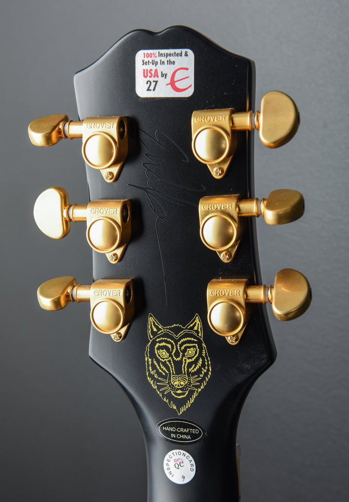 Emily Wolfe Sheraton Stealth - Black Aged Gloss