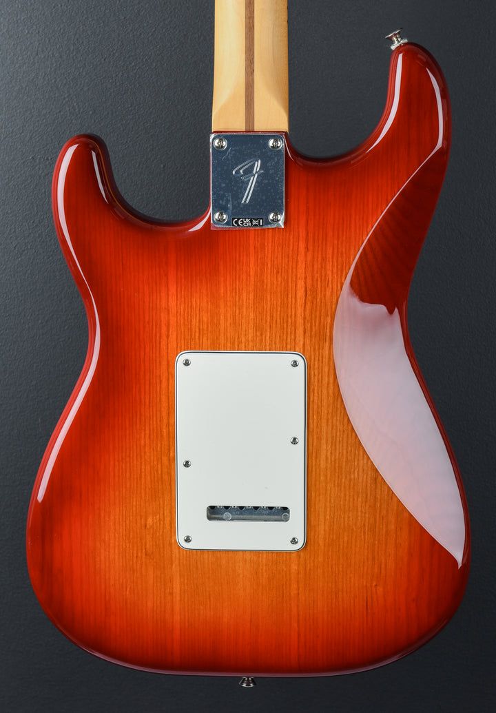 Player II Stratocaster - Aged Cherry Burst w/Maple