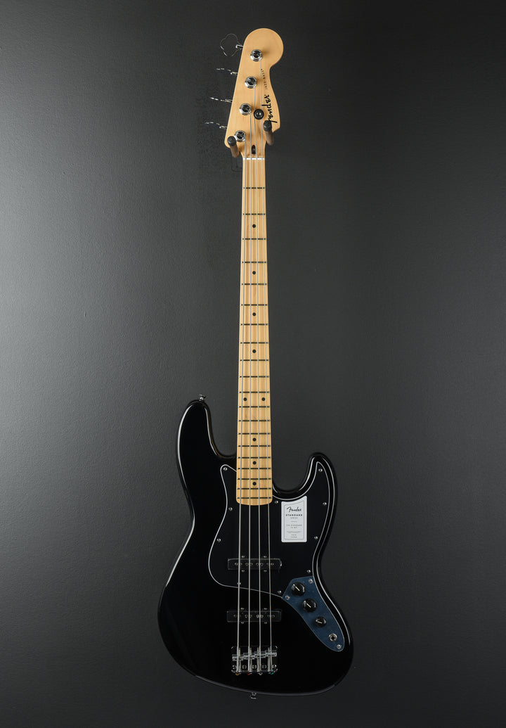 Standard Jazz Bass - Black w/Maple