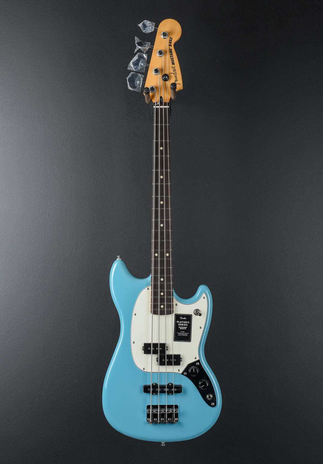 Player II Mustang Bass PJ - Aquatone Blue w/Rosewood