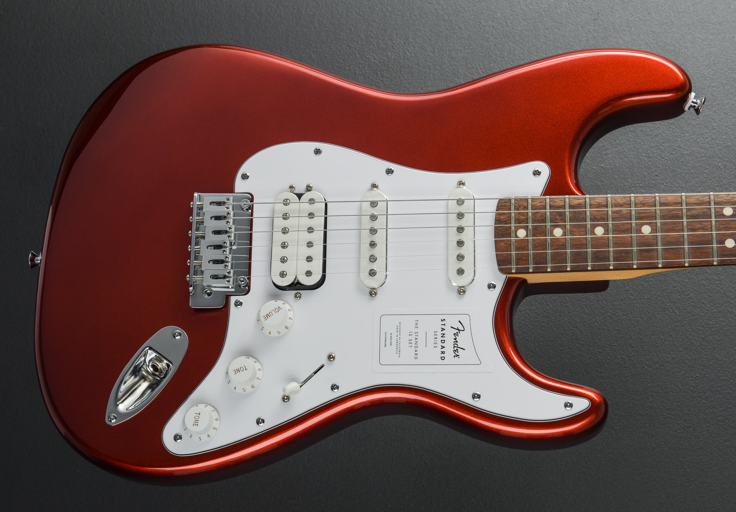 ★メンテ済み新品★fender USA stratocaster HSS Standard Stratocaster HSS - Candy Cola w/Indian Laurel – Dave's