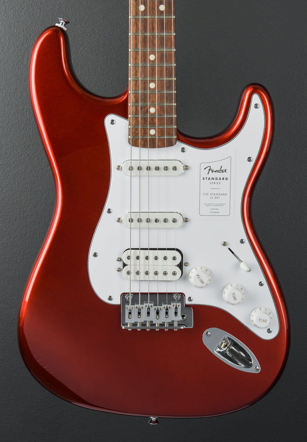 Standard Stratocaster HSS - Candy Cola w/Indian Laurel