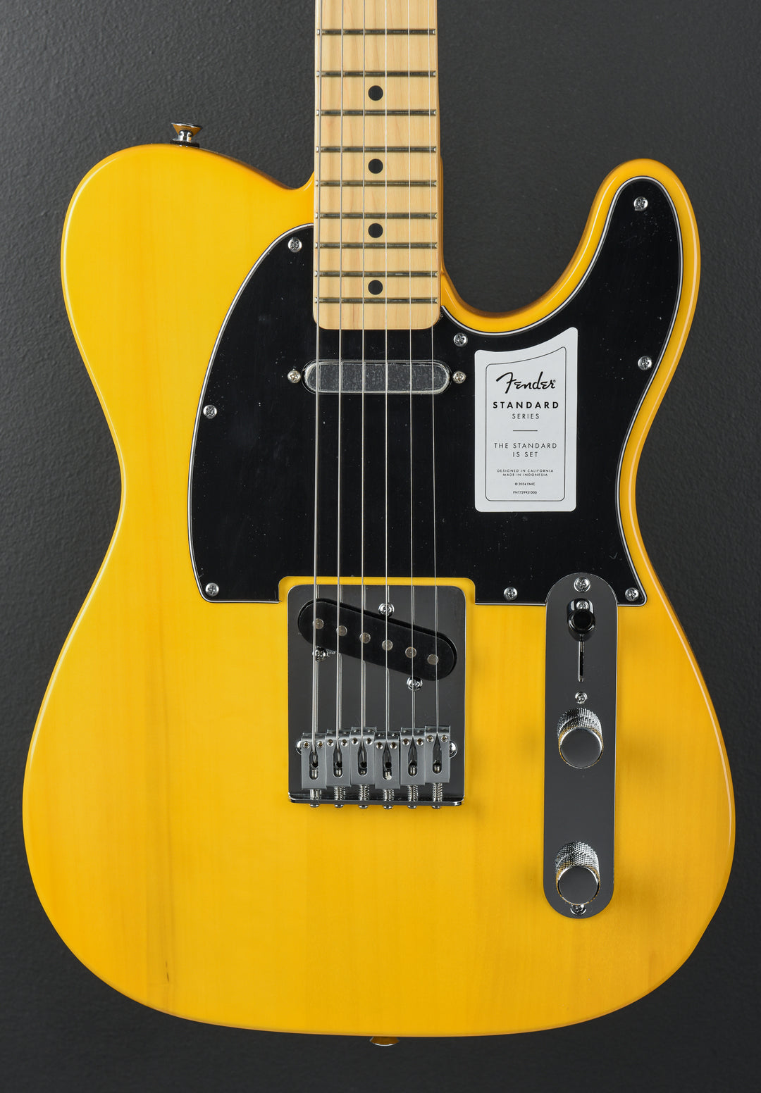 Standard Telecaster - Butterscotch Blonde w/Maple