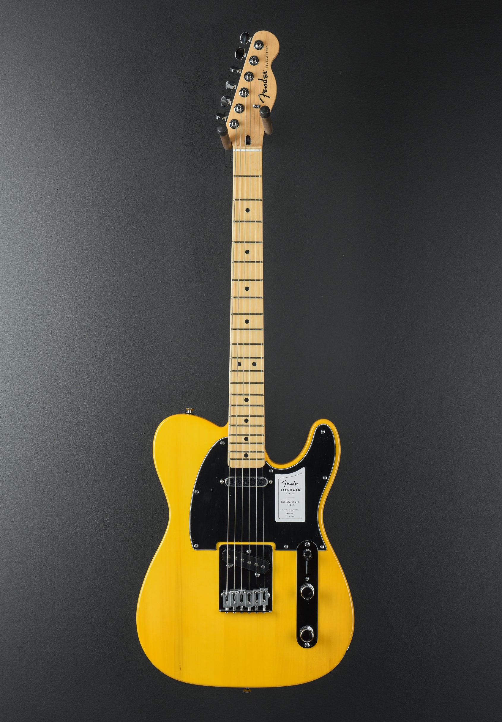 Standard Telecaster - Butterscotch Blonde w/Maple – Dave's Guitar Shop