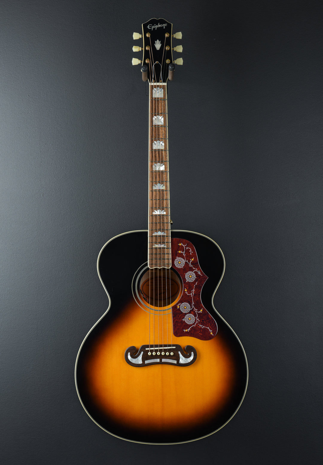 "Inspired by Gibson" J-200 - Aged Gloss Vintage Sunburst