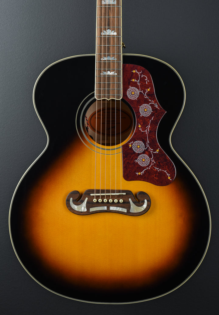 "Inspired by Gibson" J-200 - Aged Gloss Vintage Sunburst