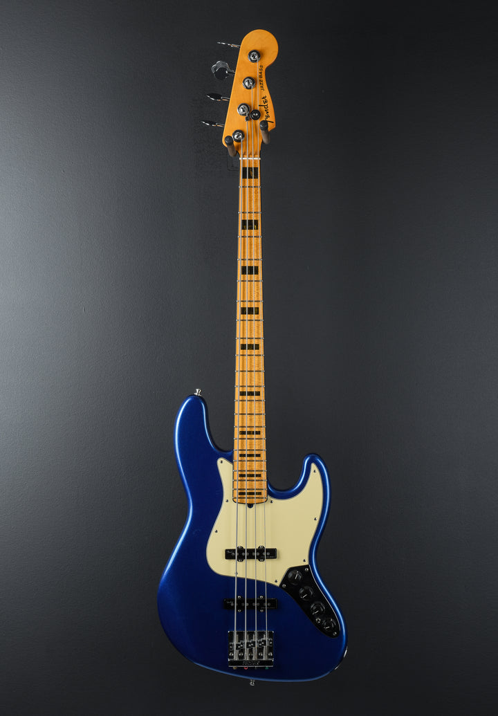 USED American Ultra Jazz Bass - Cobra Blue w/Maple '22