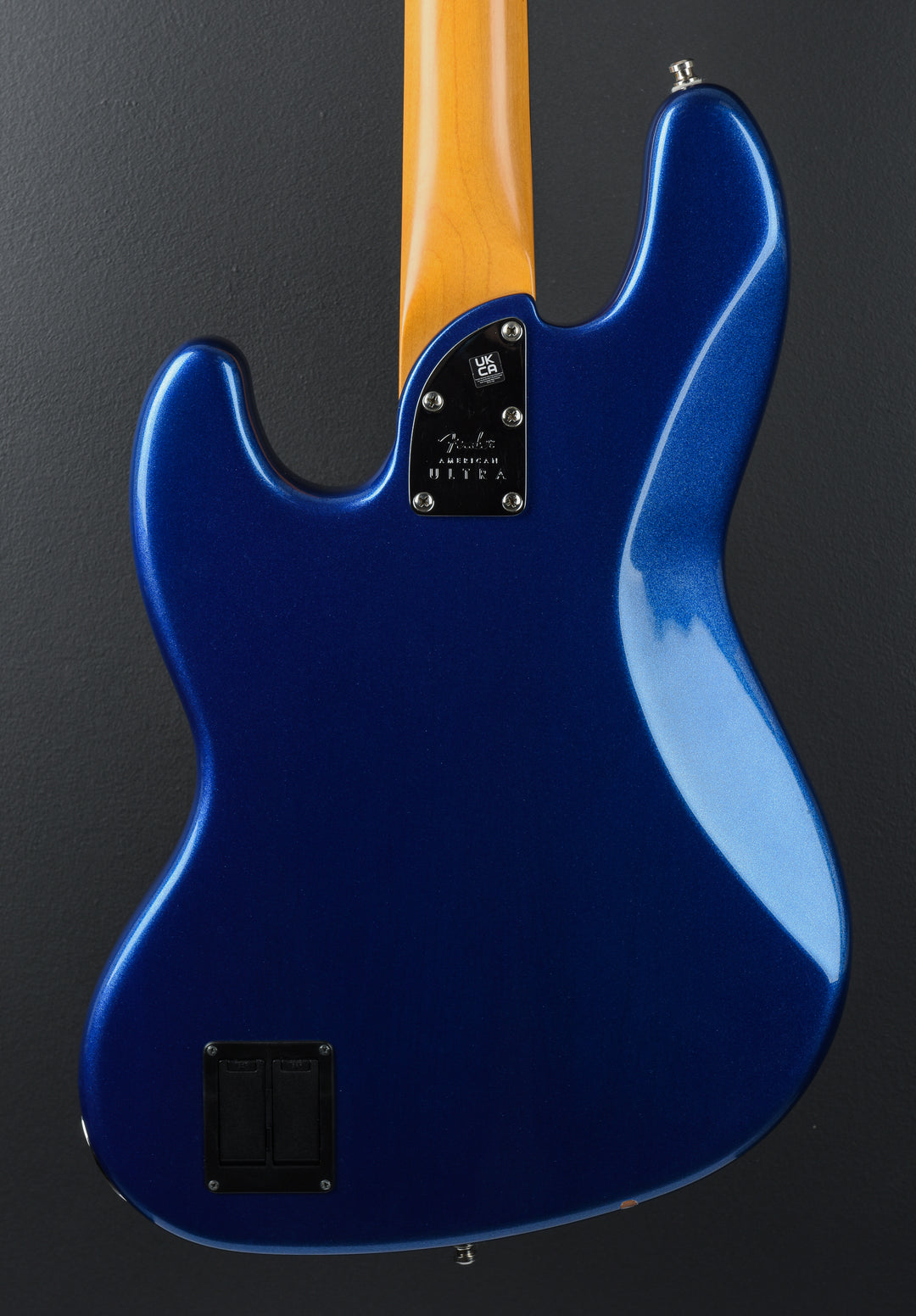 USED American Ultra Jazz Bass - Cobra Blue w/Maple '22