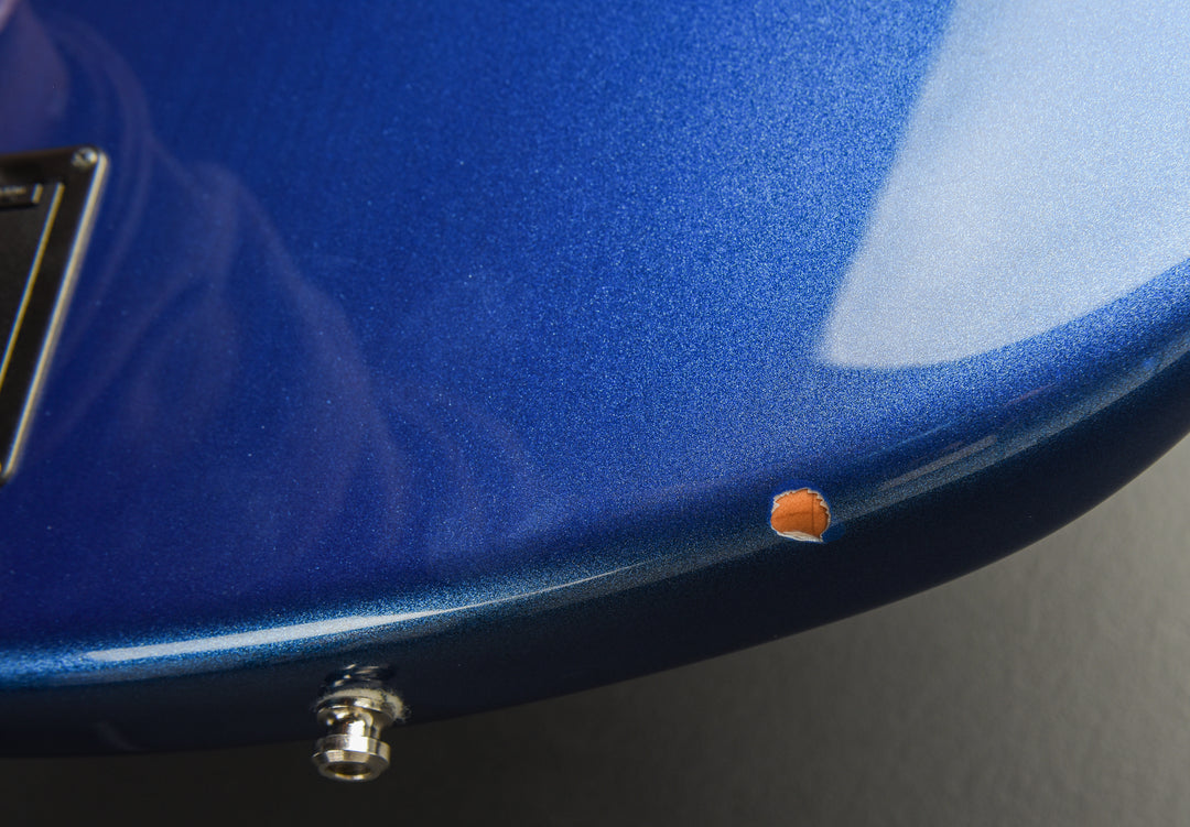 USED American Ultra Jazz Bass - Cobra Blue w/Maple '22