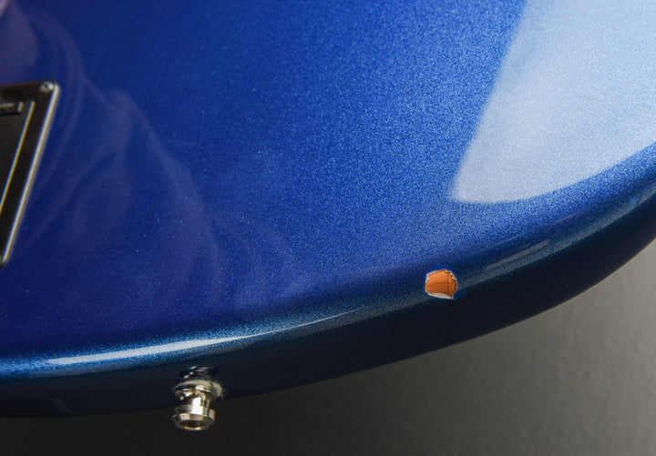 USED American Ultra Jazz Bass - Cobra Blue w/Maple '22