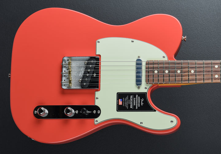 American Professional Classic Telecaster - Faded Dakota Red w/Rosewood