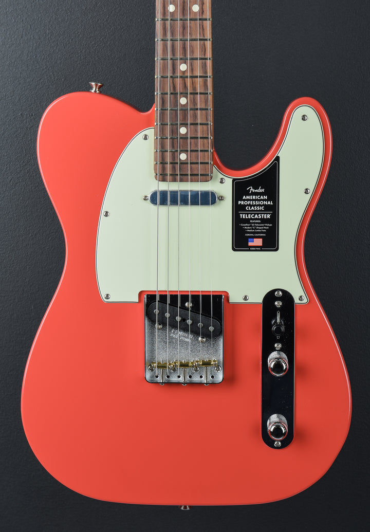 American Professional Classic Telecaster - Faded Dakota Red w/Rosewood
