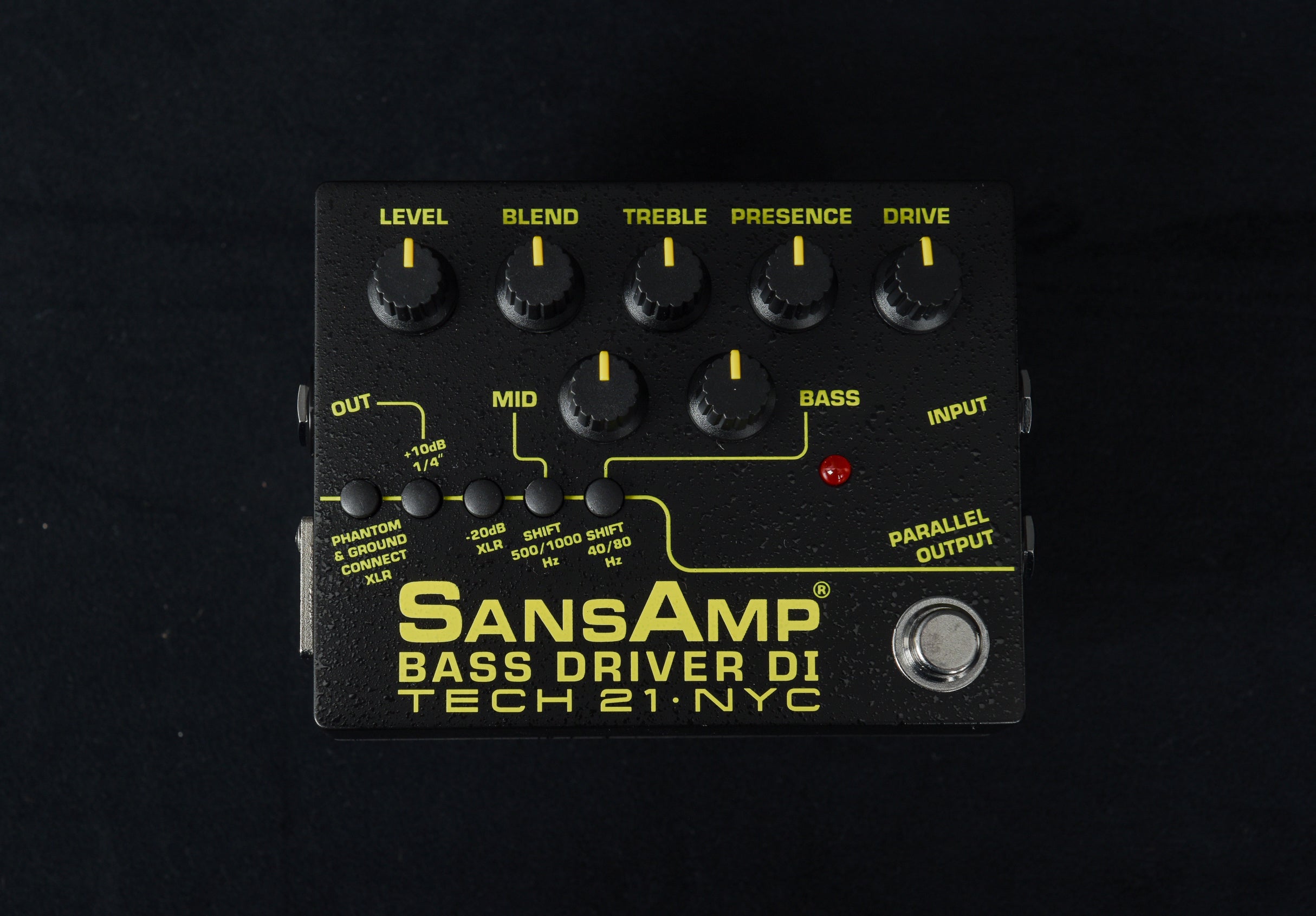 SansAmp Bass D DI　v2 Tech 21 SansAmp Bass Driver DI V2 Pedal Bundle - DI Box, XLR