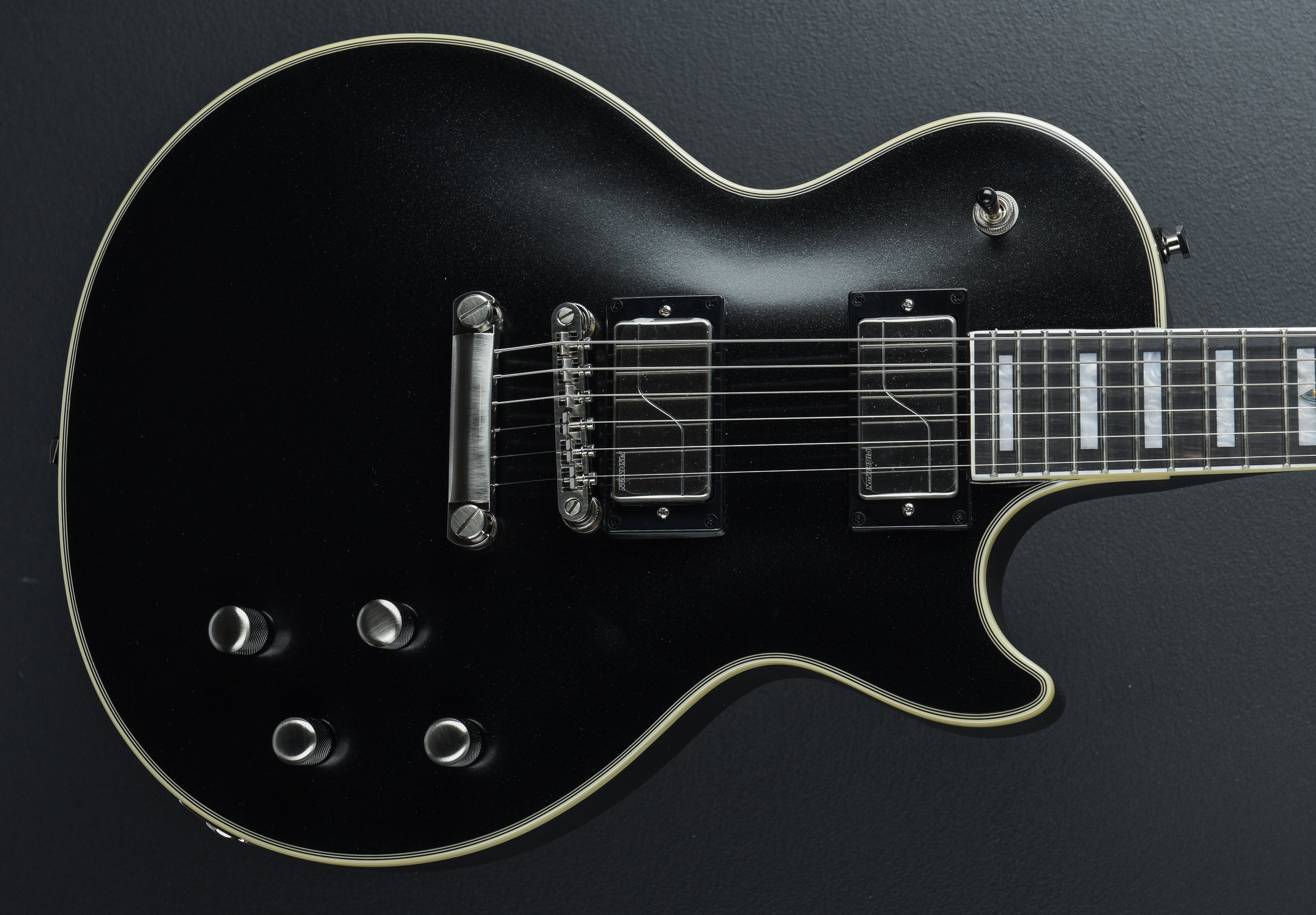 Les Paul Prophecy - Aged Jet Black Metallic – Dave's Guitar Shop