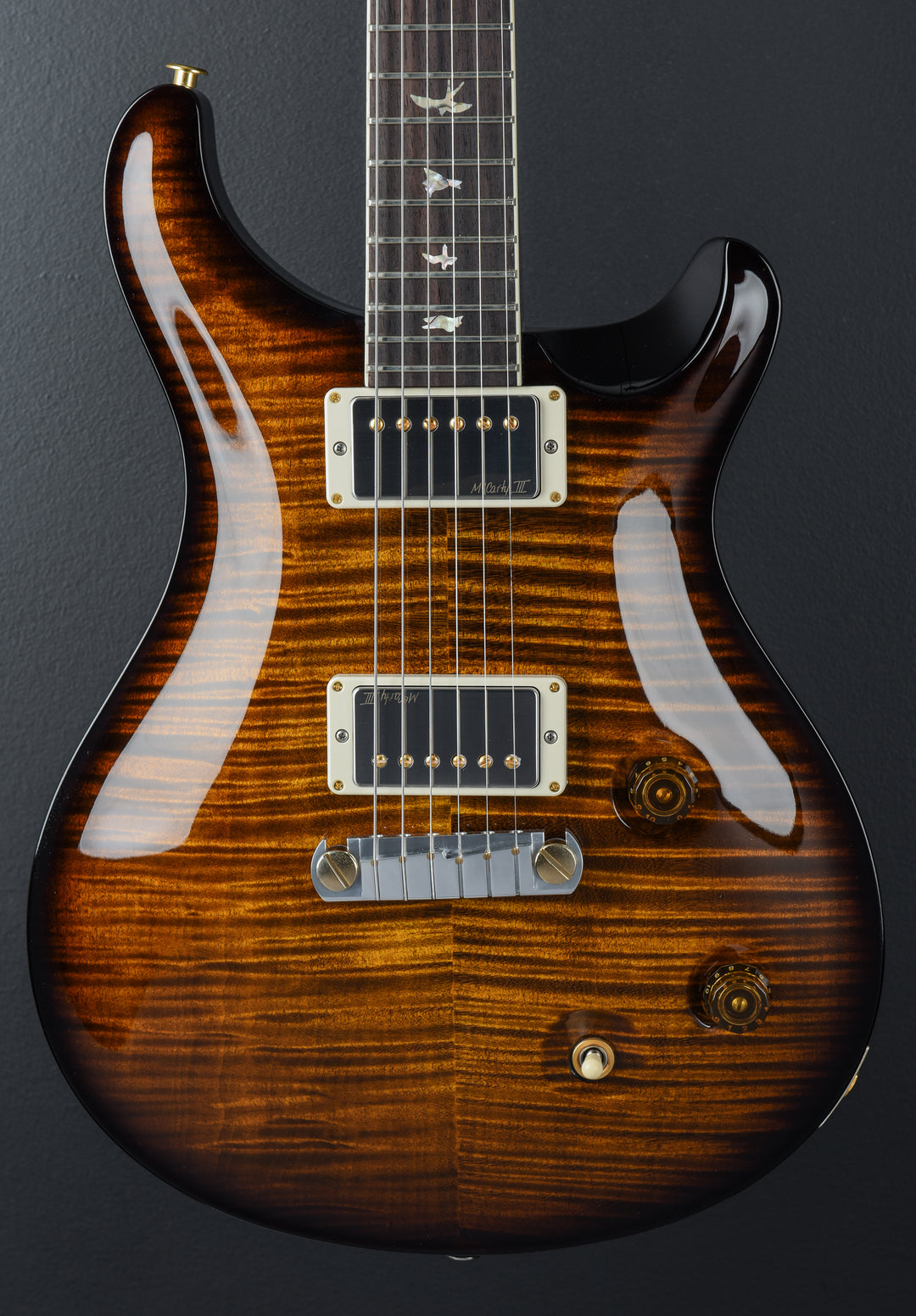 McCarty 10 Top - Black Gold Wraparound Burst