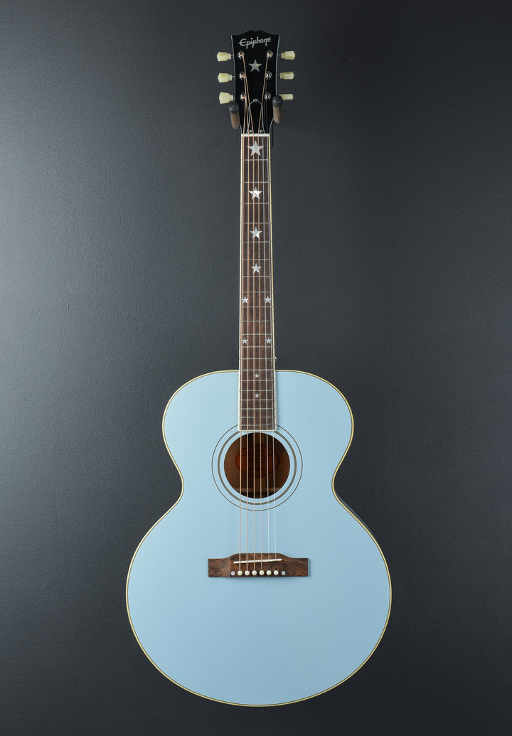 "Inspired by Gibson Custom"  J-180 LS - Frost Blue