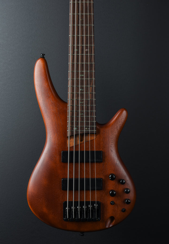 Ibanez SR506E 6 String Bass - Brown Mahogany