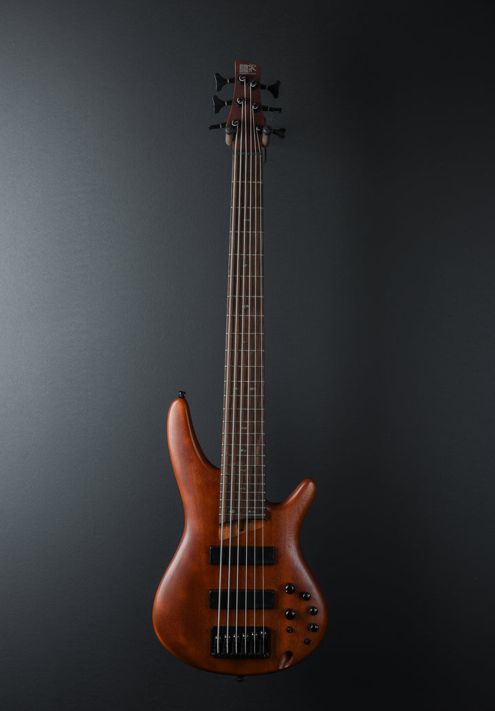 Ibanez SR506E 6 String Bass - Brown Mahogany