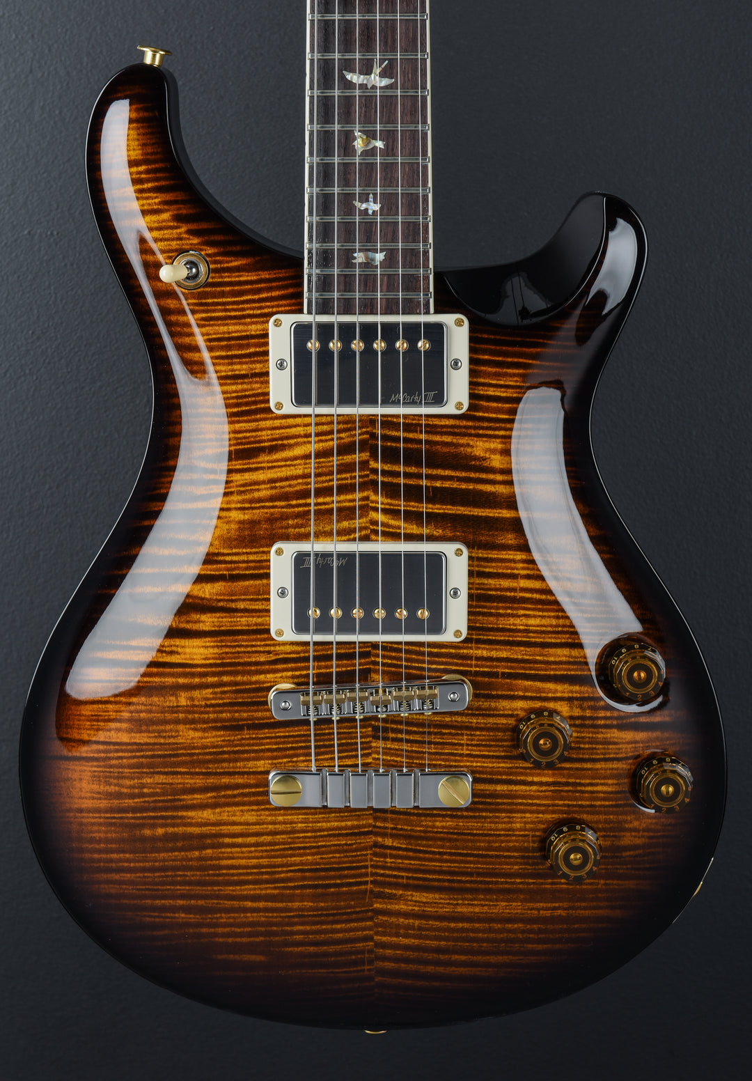 McCarty 594 10 Top - Black Gold Wraparound Burst