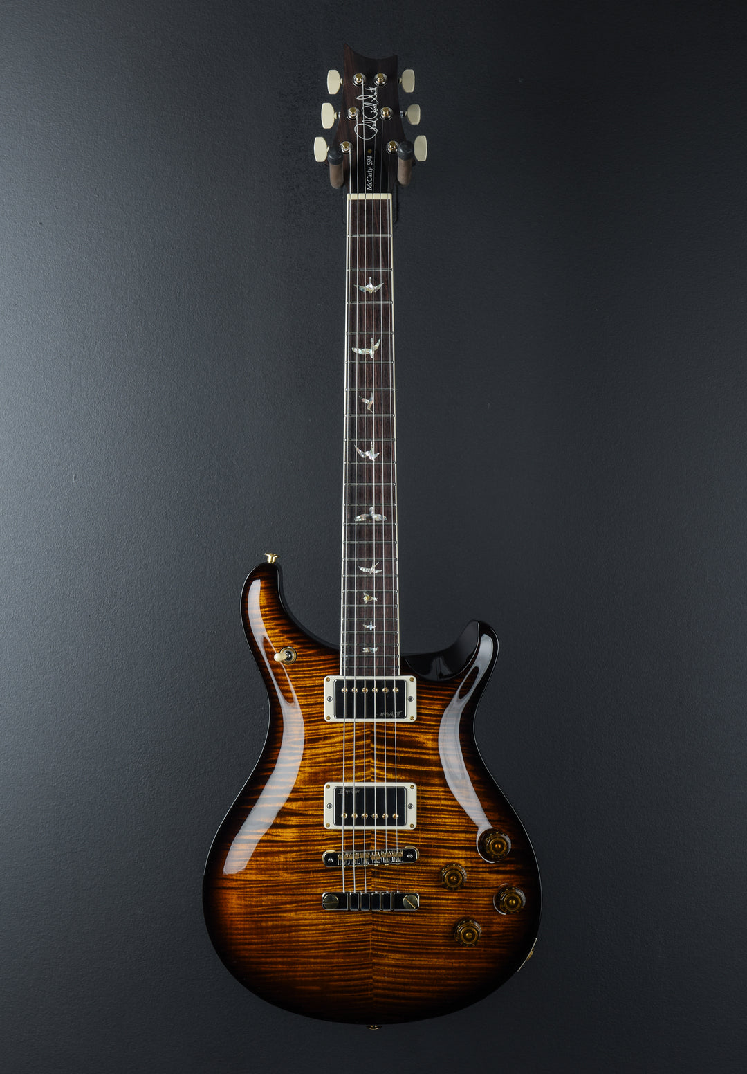 McCarty 594 10 Top - Black Gold Wraparound Burst