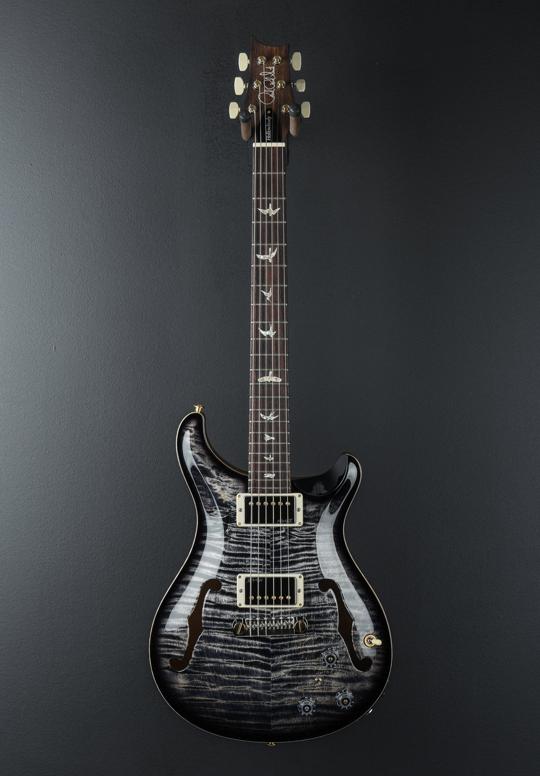 Hollowbody II Piezo 10 Top - Charcoal Burst