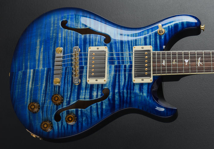 McCarty 594 Hollowbody II 10 Top - Cobalt Blue Wraparound Burst