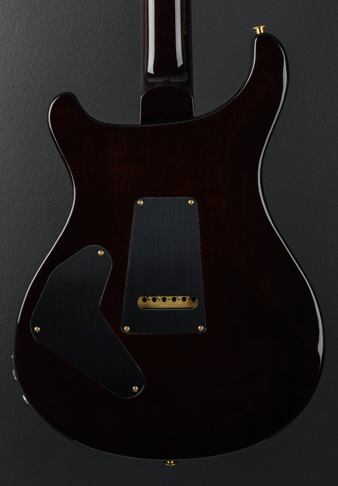 Custom 24 Piezo 10 Top - Black Gold Wraparound Burst