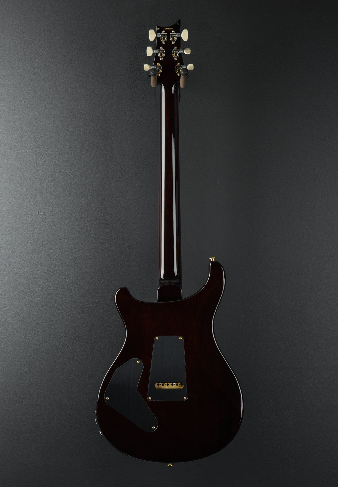 Custom 24 Piezo 10 Top - Black Gold Wraparound Burst